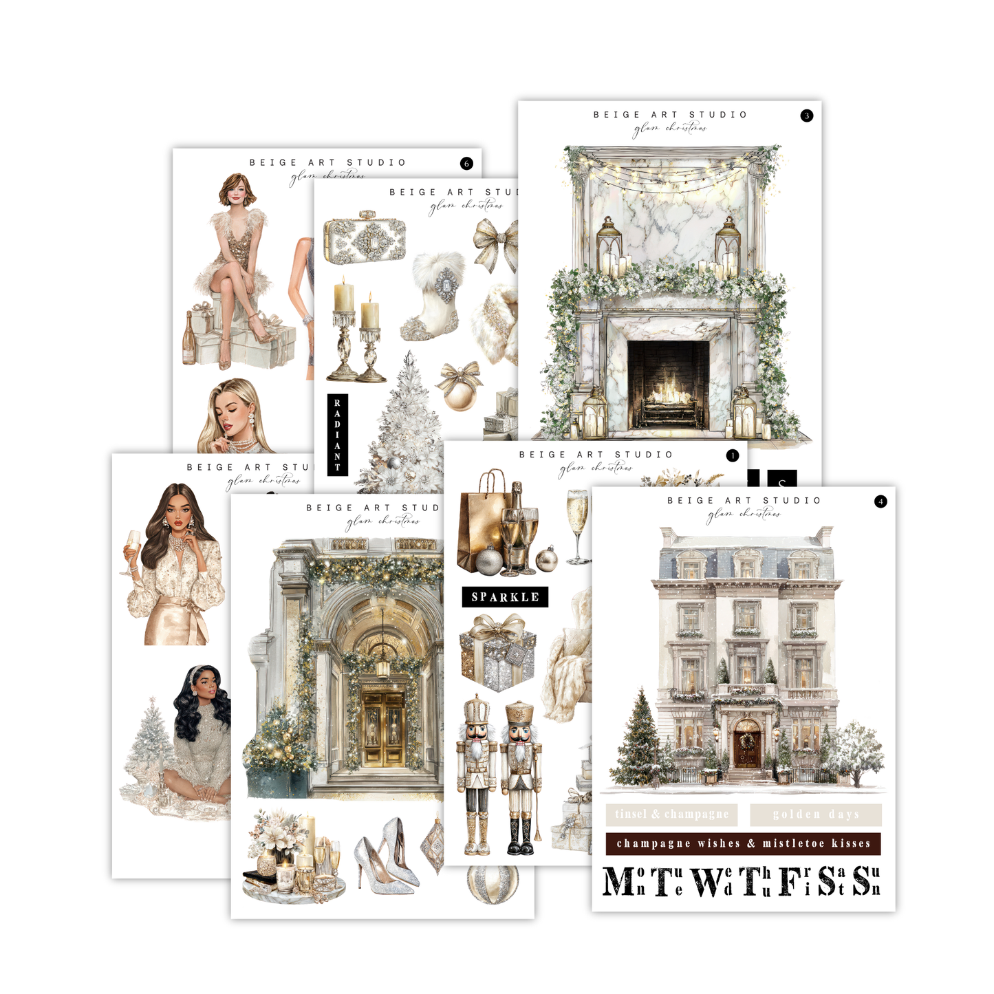 Glam Christmas | Journaling Kit