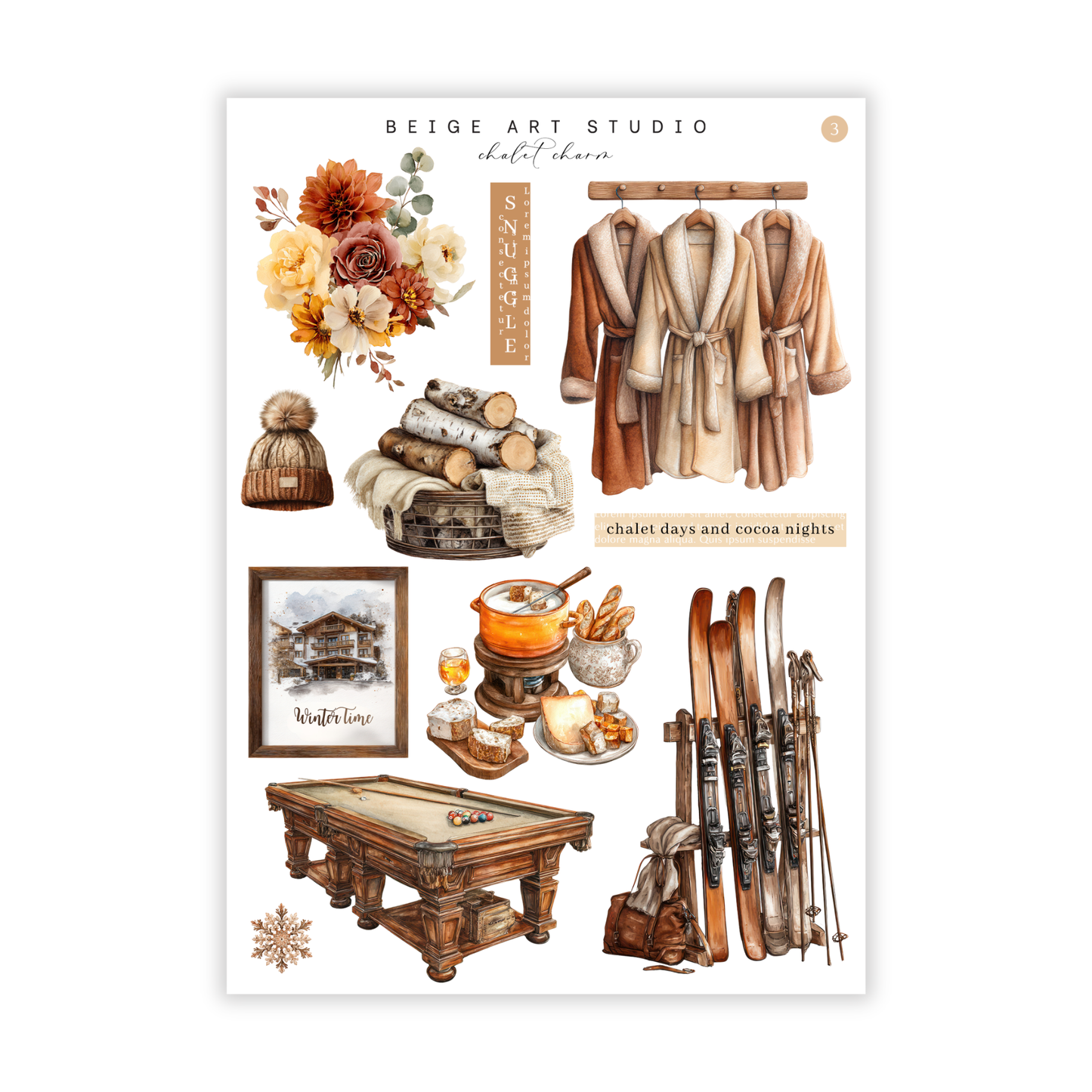 Chalet Charm | Journaling Kit