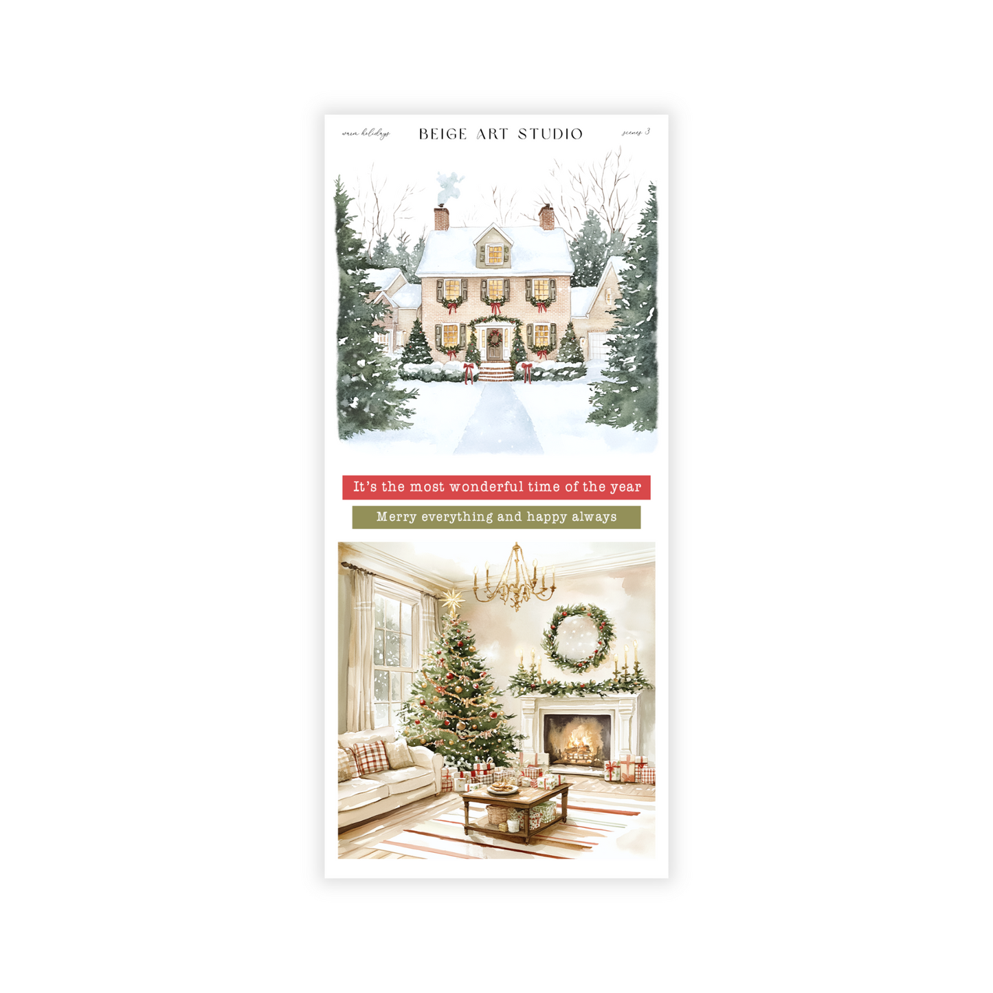 Warm Holidays | Decorative Kit