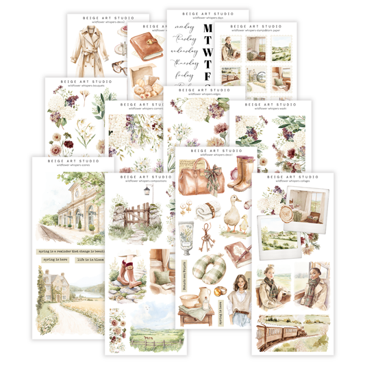 Wildflower Whispers | Decorative Kit
