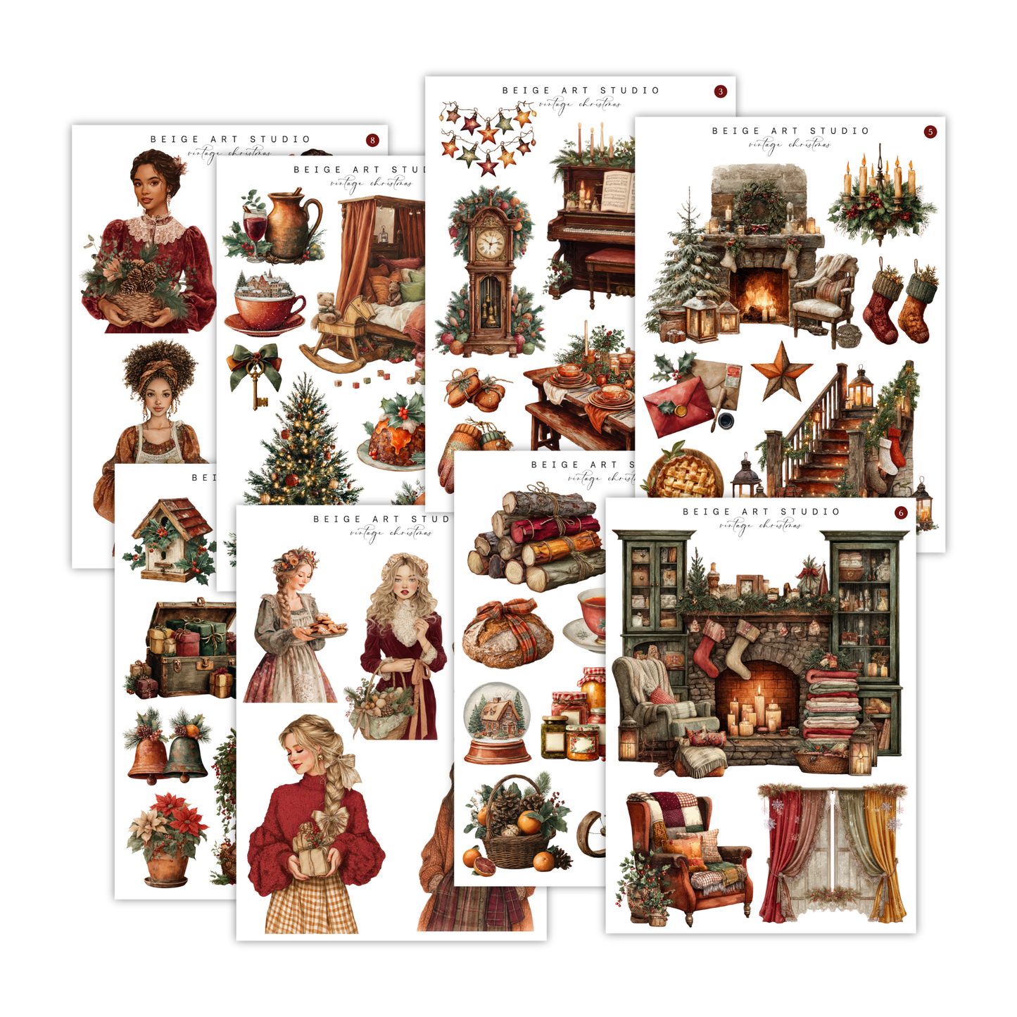 Vintage Christmas | Journaling Kit