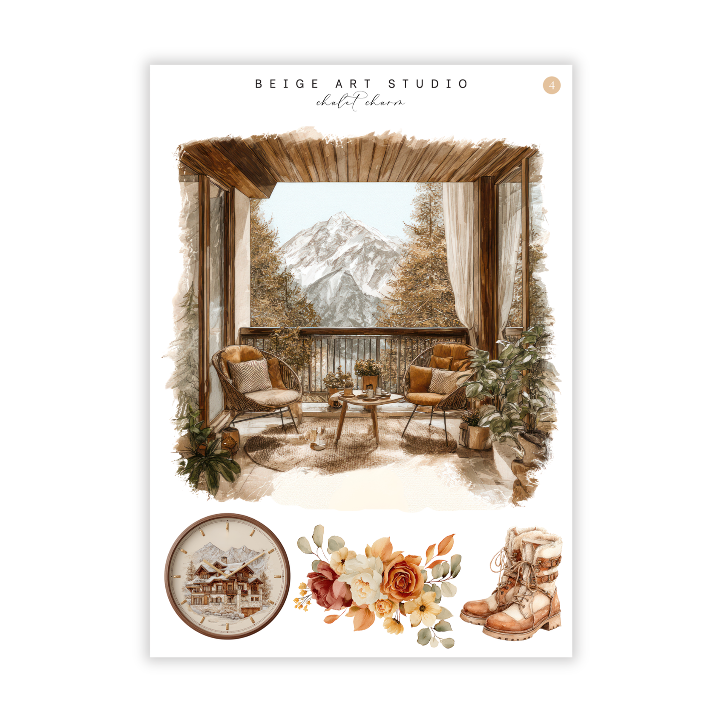 Chalet Charm | Journaling Kit