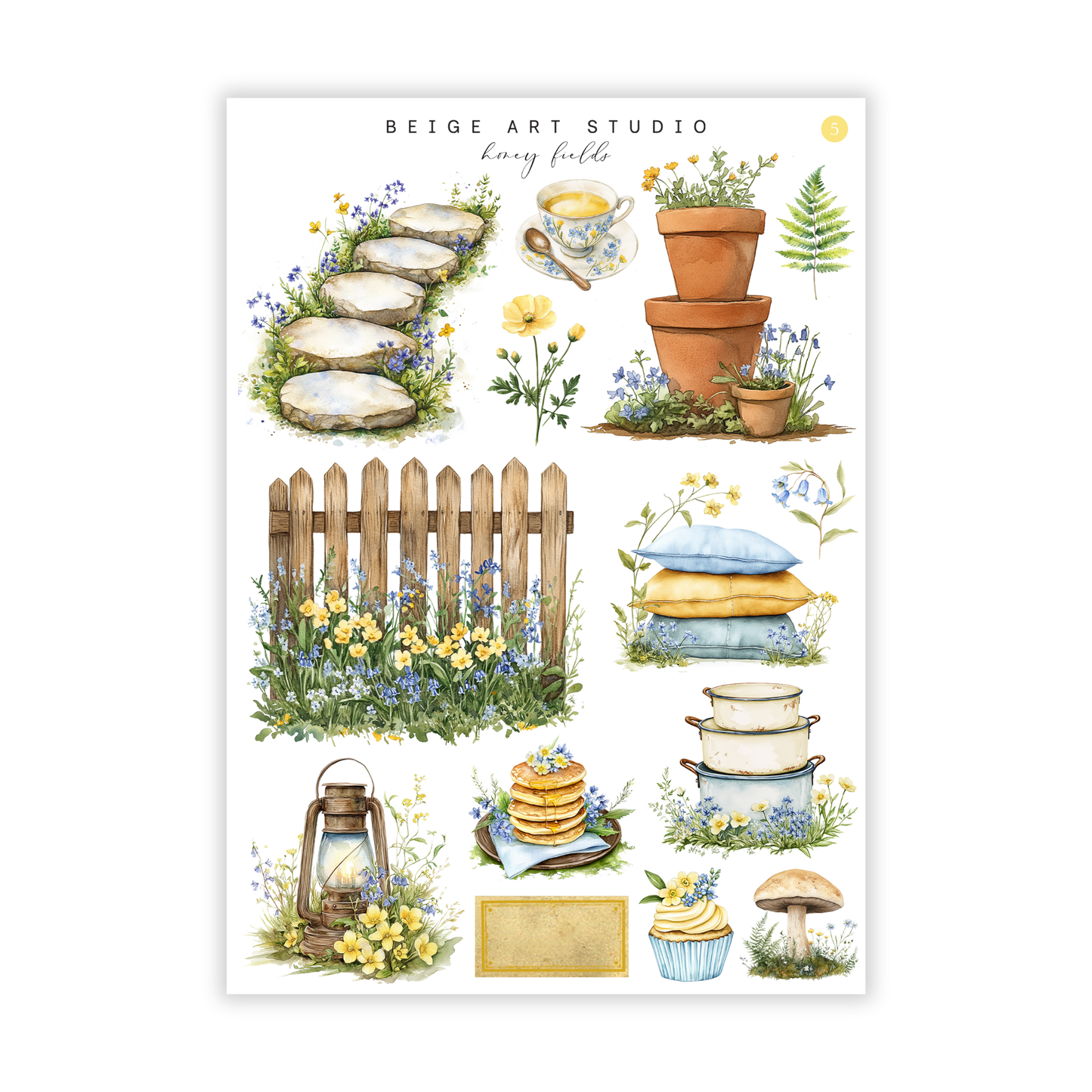 Honey Fields | Journaling Kit