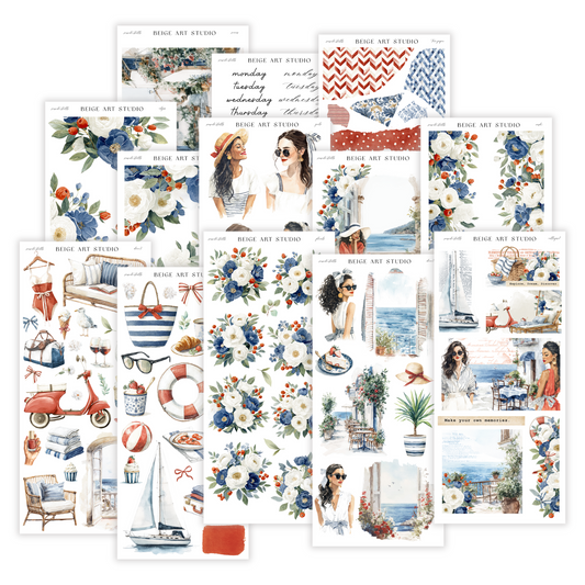 Seaside Strolls | Decorative Kit