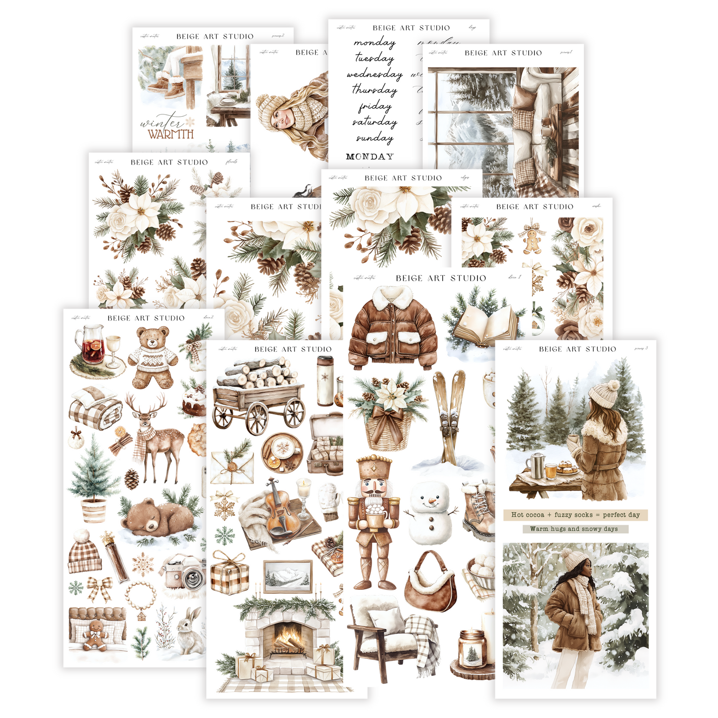 Rustic Winter | Decorative Kit