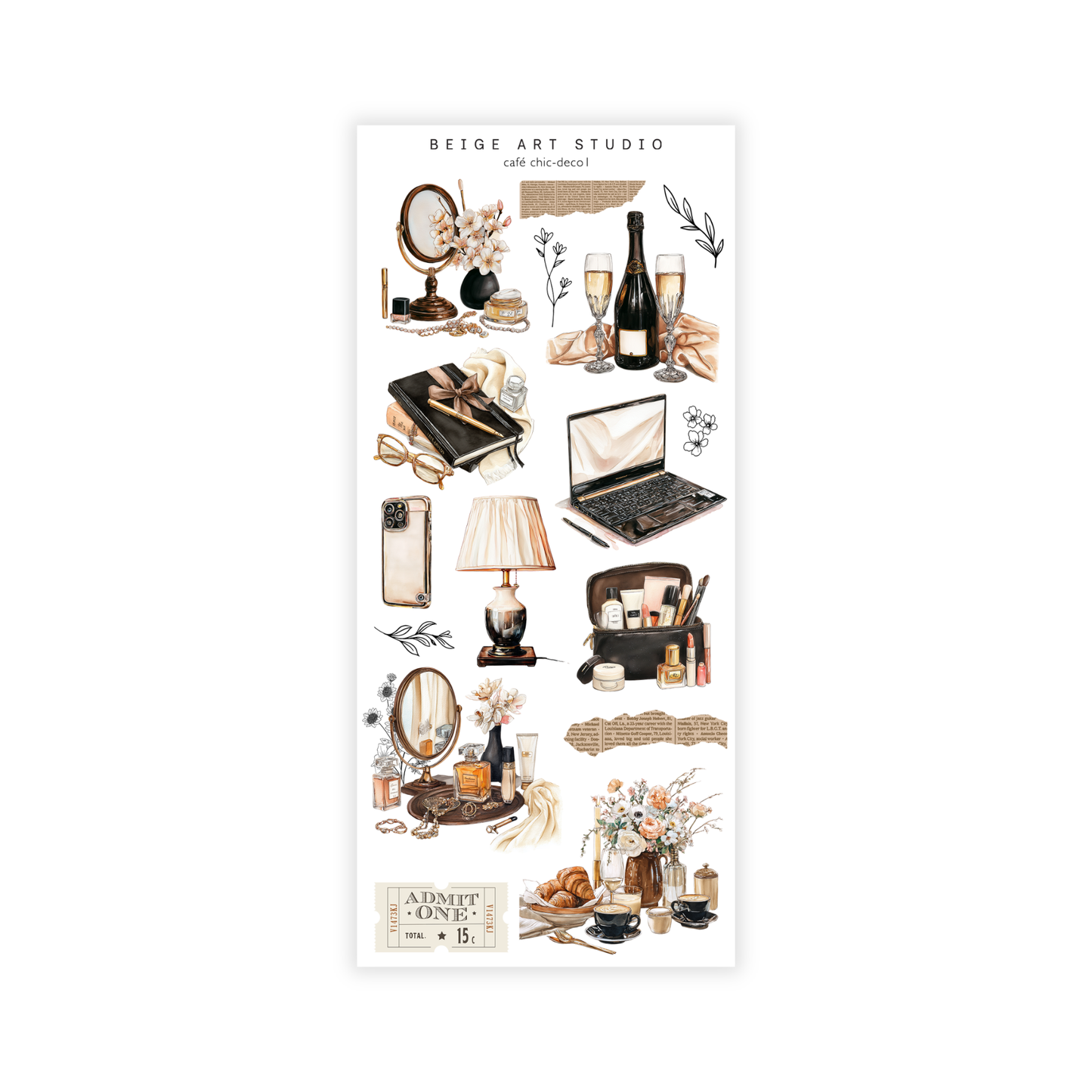 Café Chic | Decorative Kit