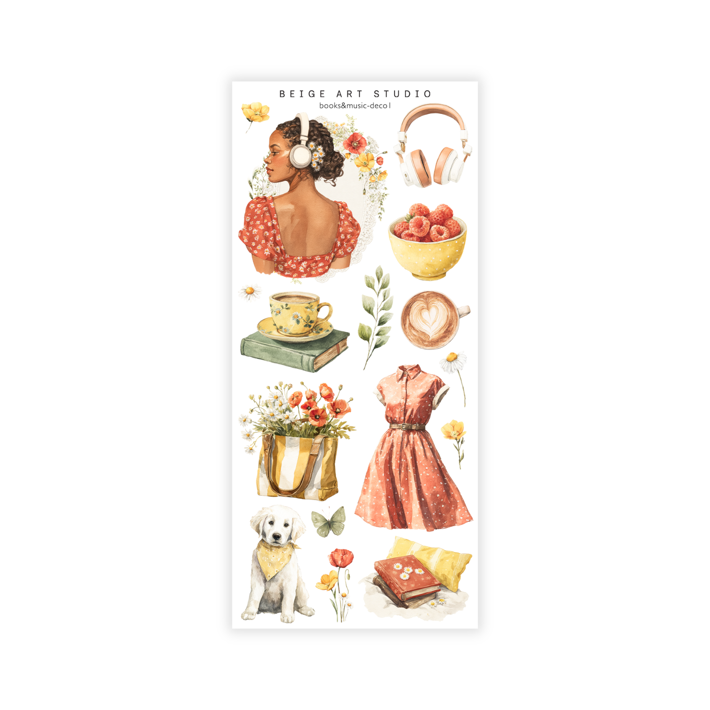 Books&Music | Decorative Kit