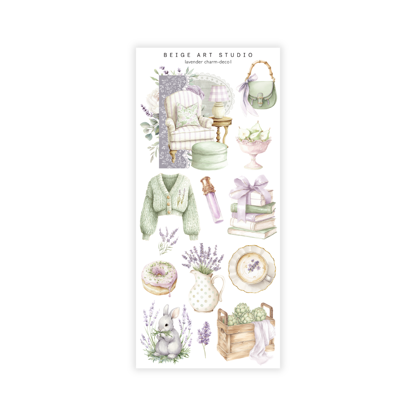 Lavender Charm | Decorative Kit