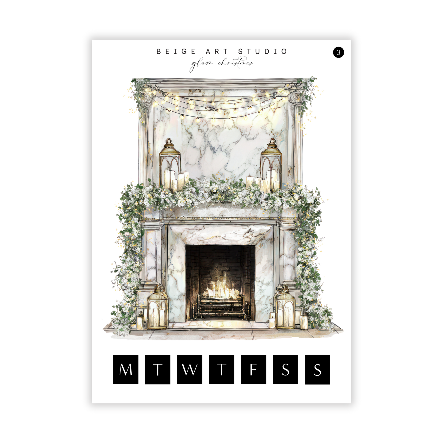 Glam Christmas | Journaling Kit