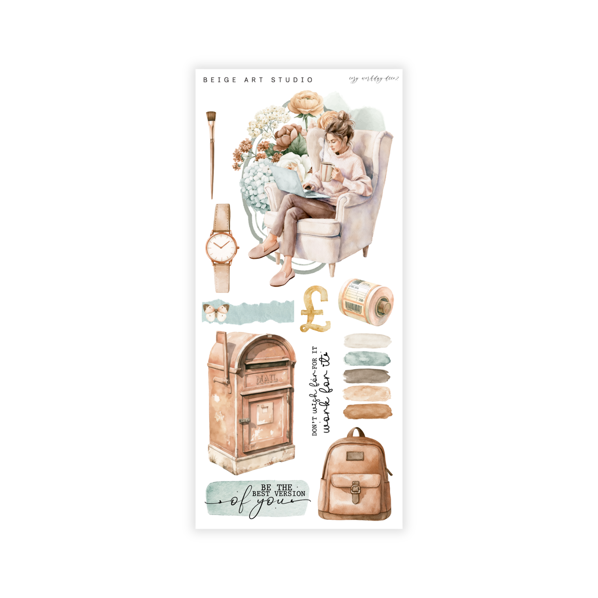 Cozy Workday | Decorative Kit