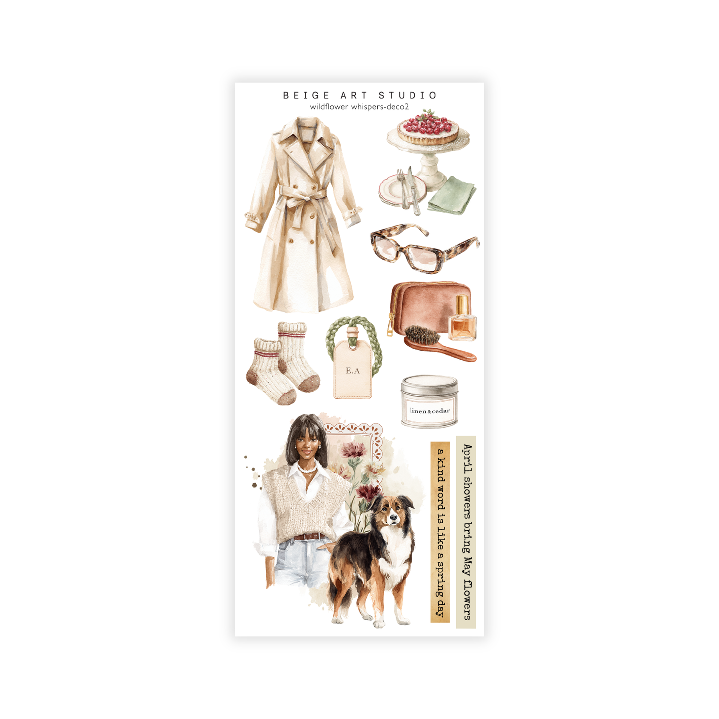 Wildflower Whispers | Decorative Kit