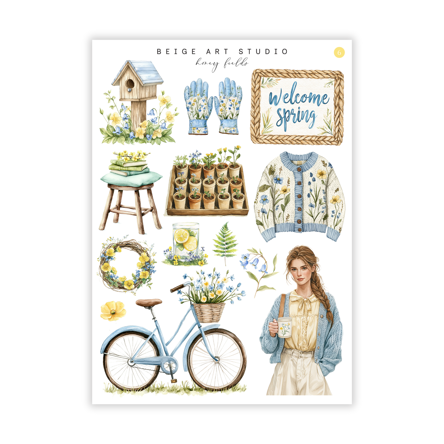 Honey Fields | Journaling Kit