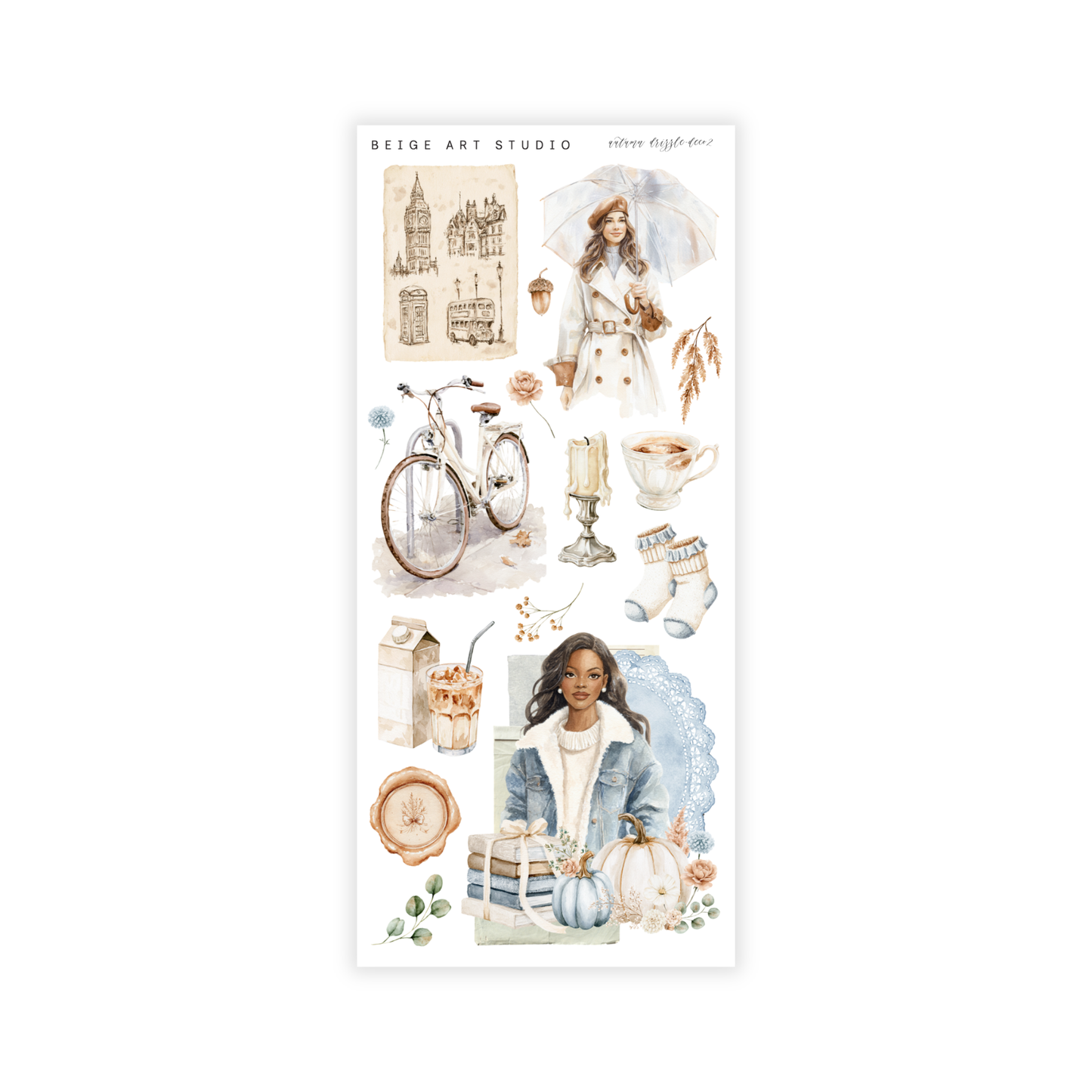 Autumn Drizzle | Decorative Kit