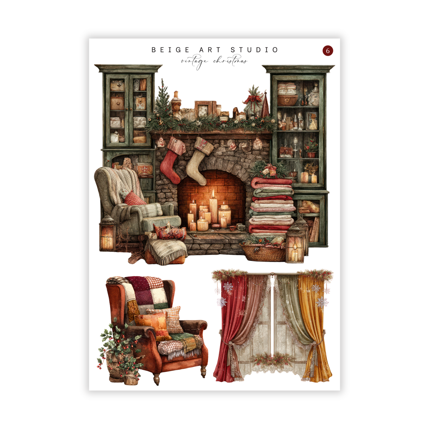 Vintage Christmas | Journaling Kit