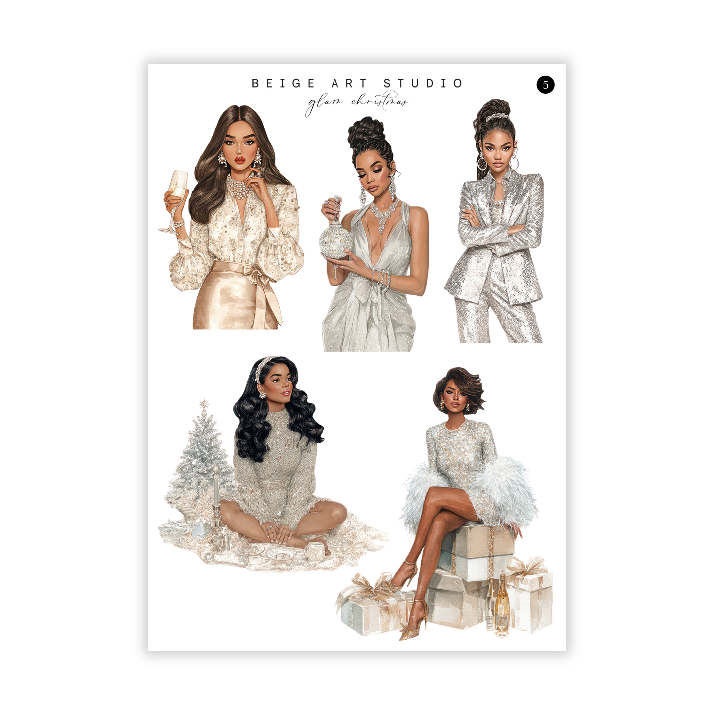 Glam Christmas | Journaling Kit