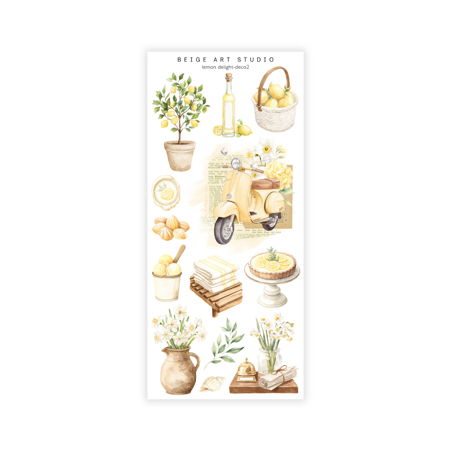 Lemon Delight | Decorative Kit