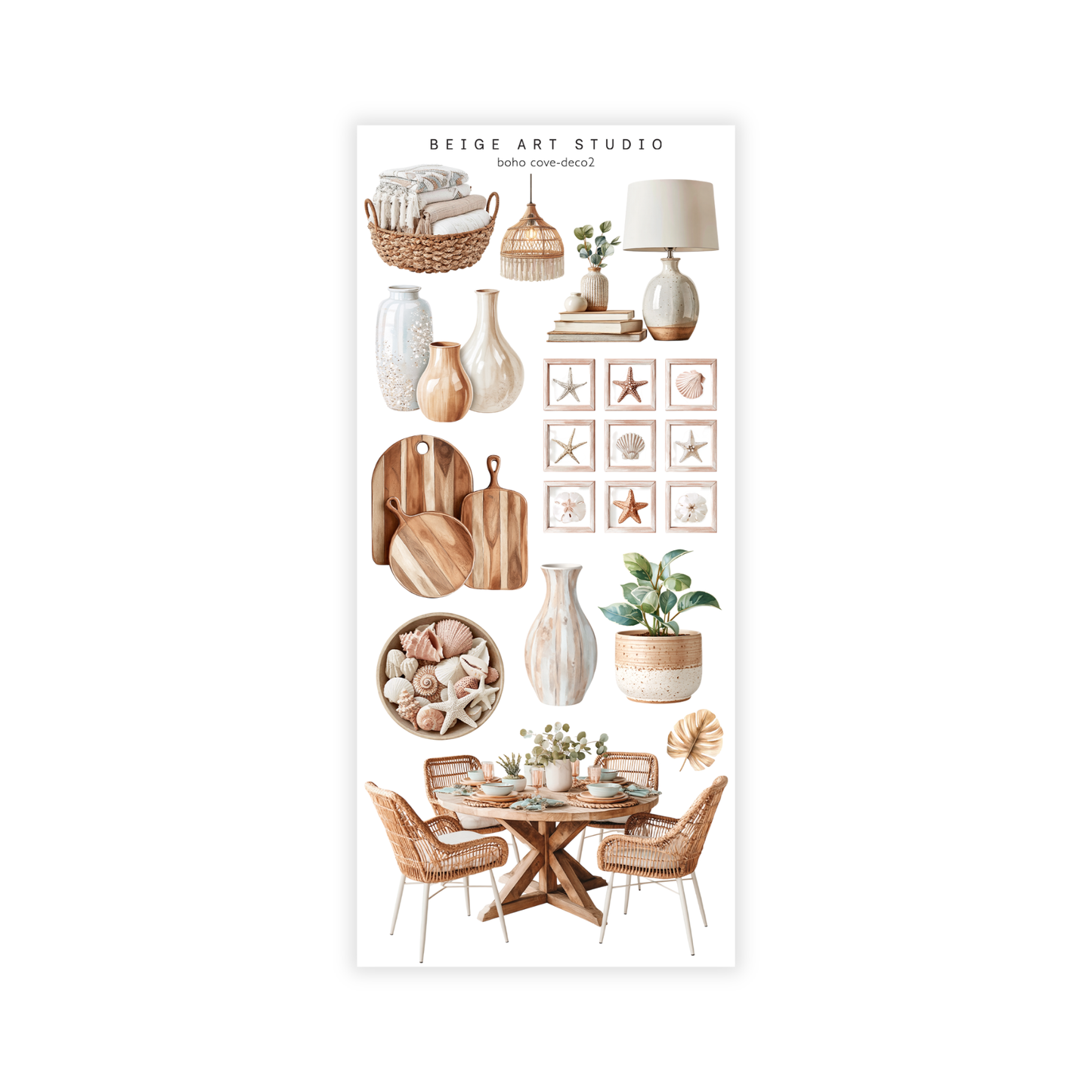 Boho Cove | Decorative Kit