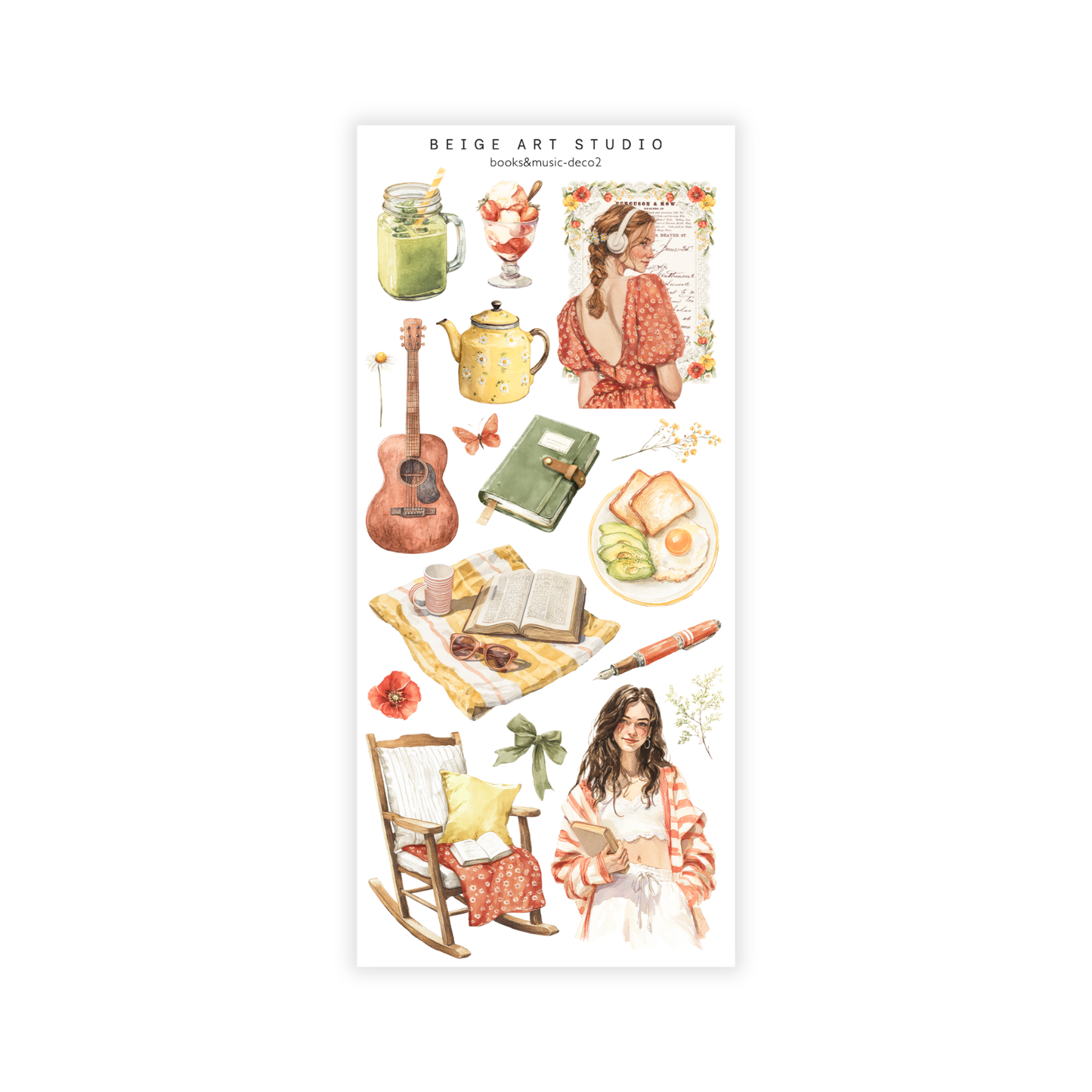 Books&Music | Decorative Kit