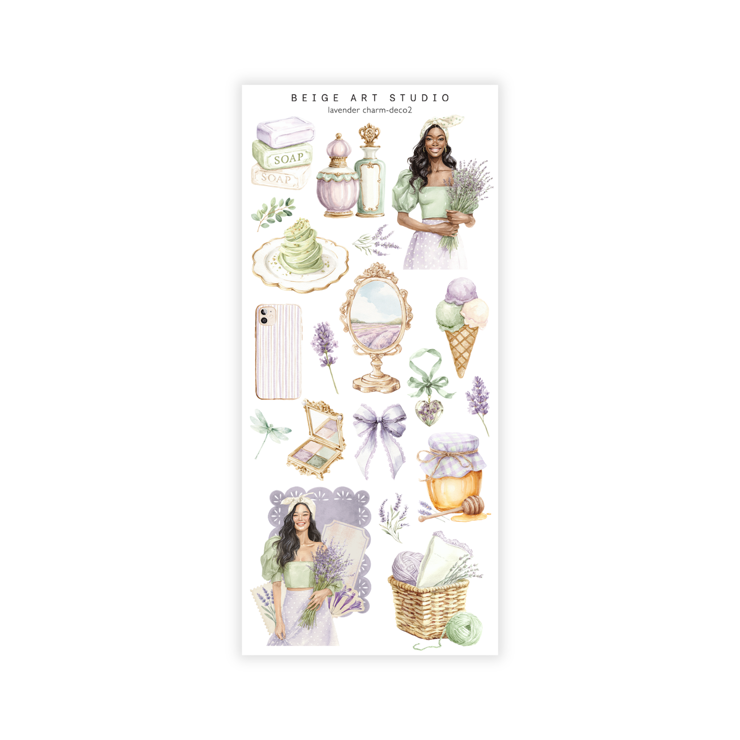 Lavender Charm | Decorative Kit