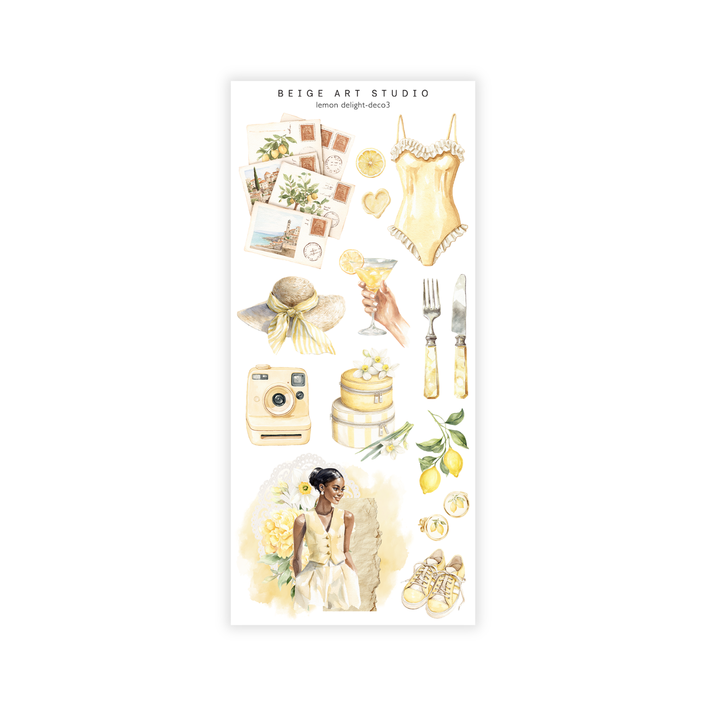 Lemon Delight | Decorative Kit