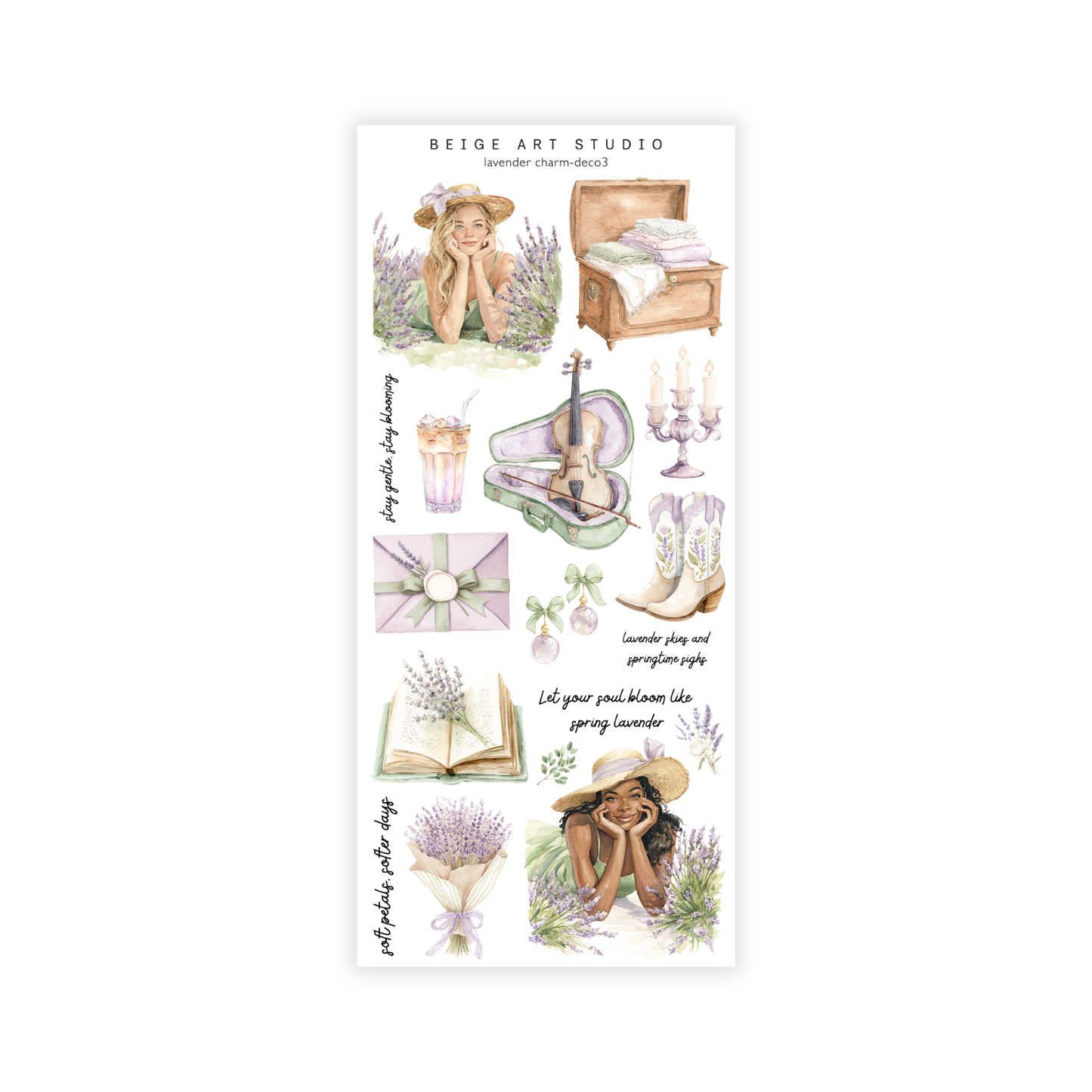 Lavender Charm | Decorative Kit