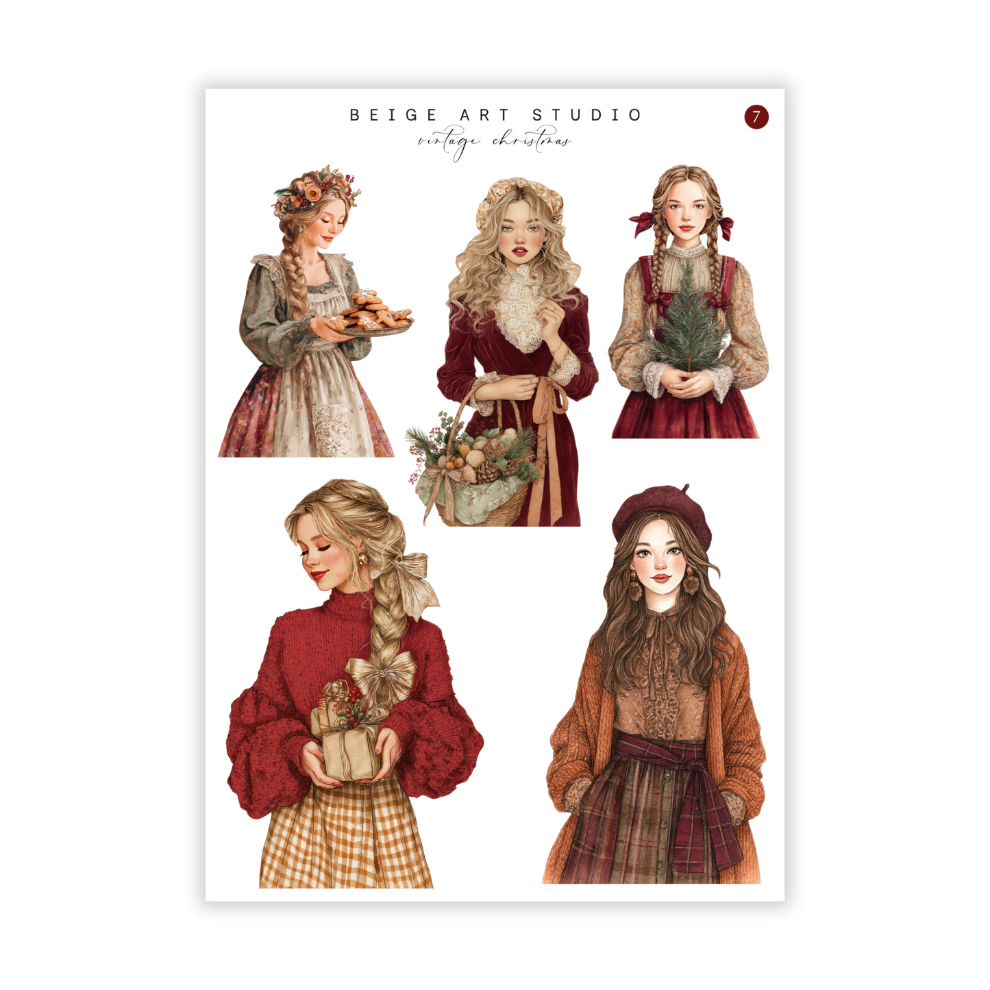 Vintage Christmas | Journaling Kit