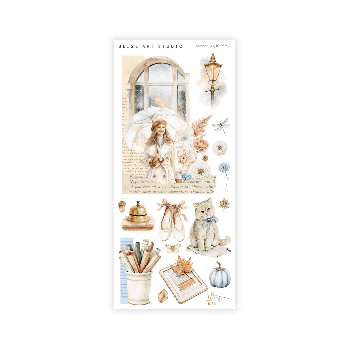 Autumn Drizzle | Decorative Kit