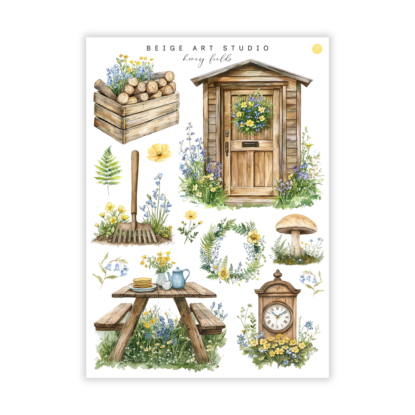 Honey Fields | Journaling Kit
