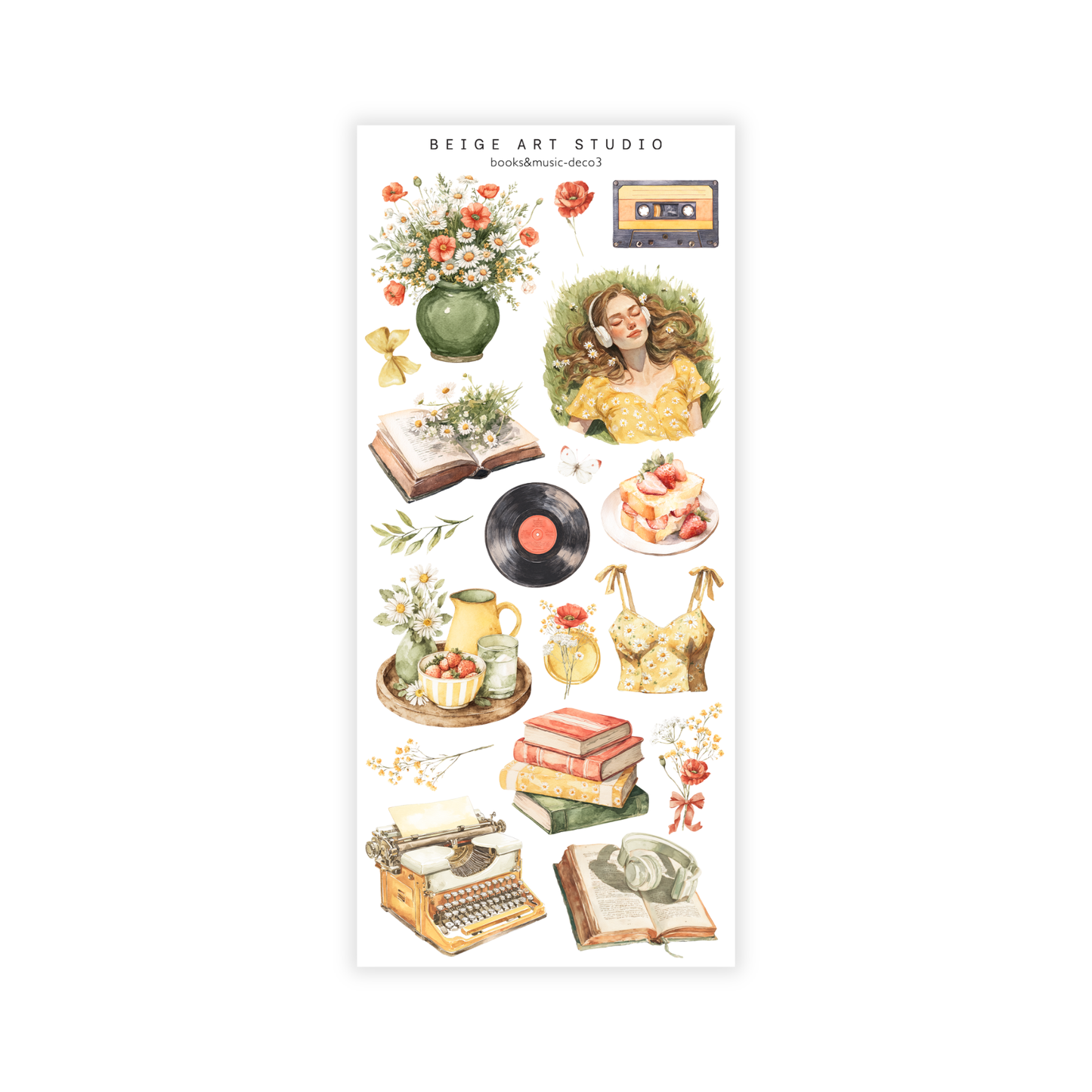 Books&Music | Decorative Kit