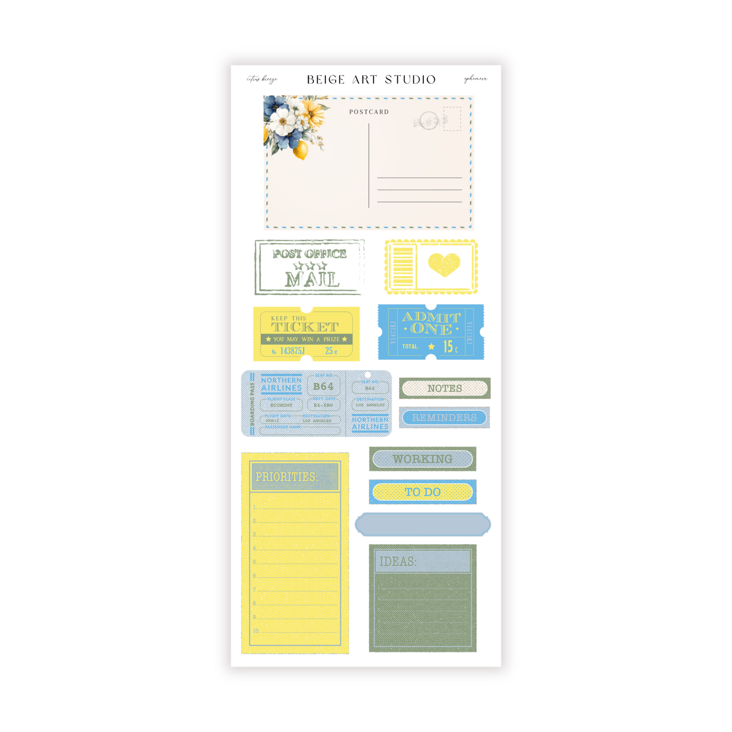 Citrus Breeze | Decorative Kit