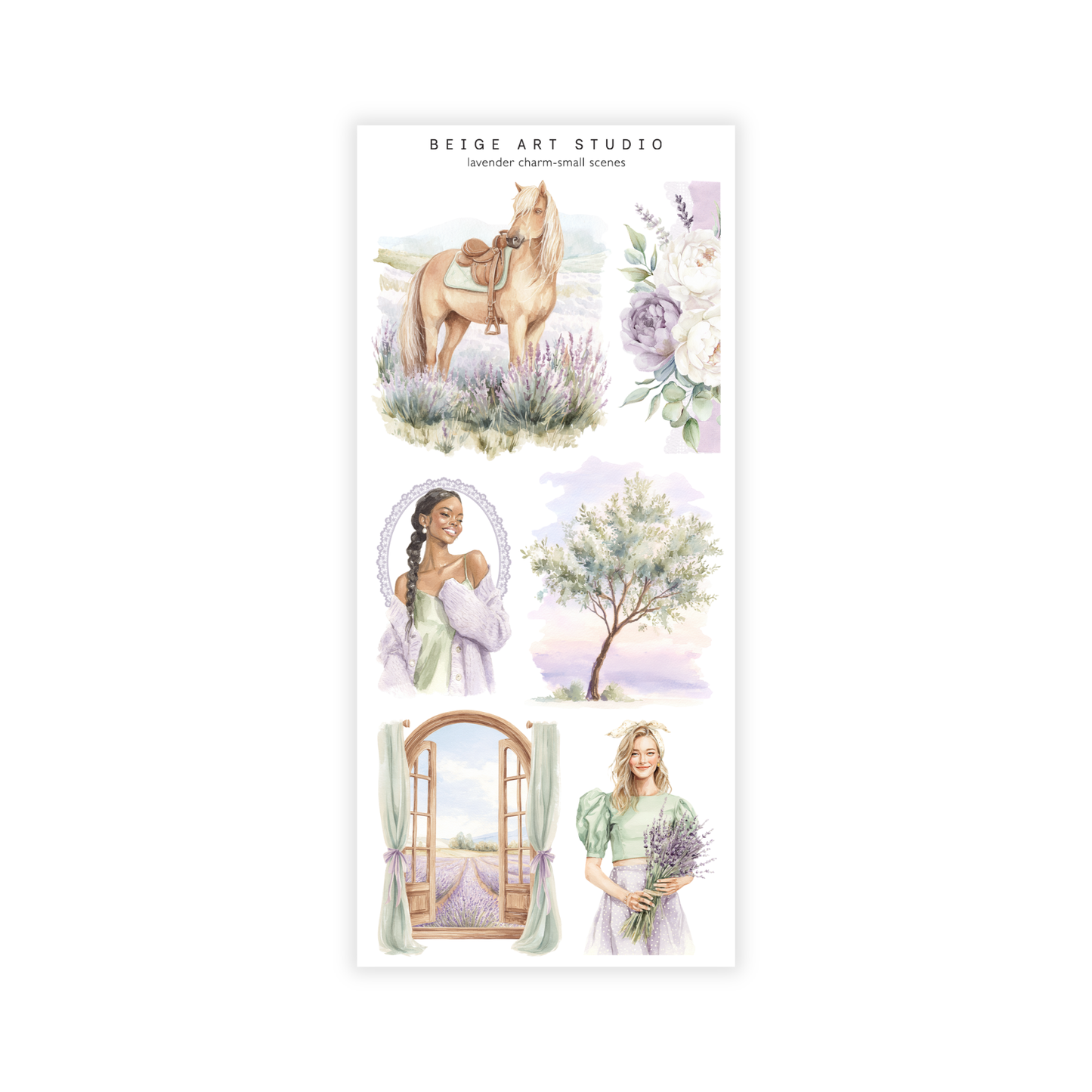 Lavender Charm | Decorative Kit