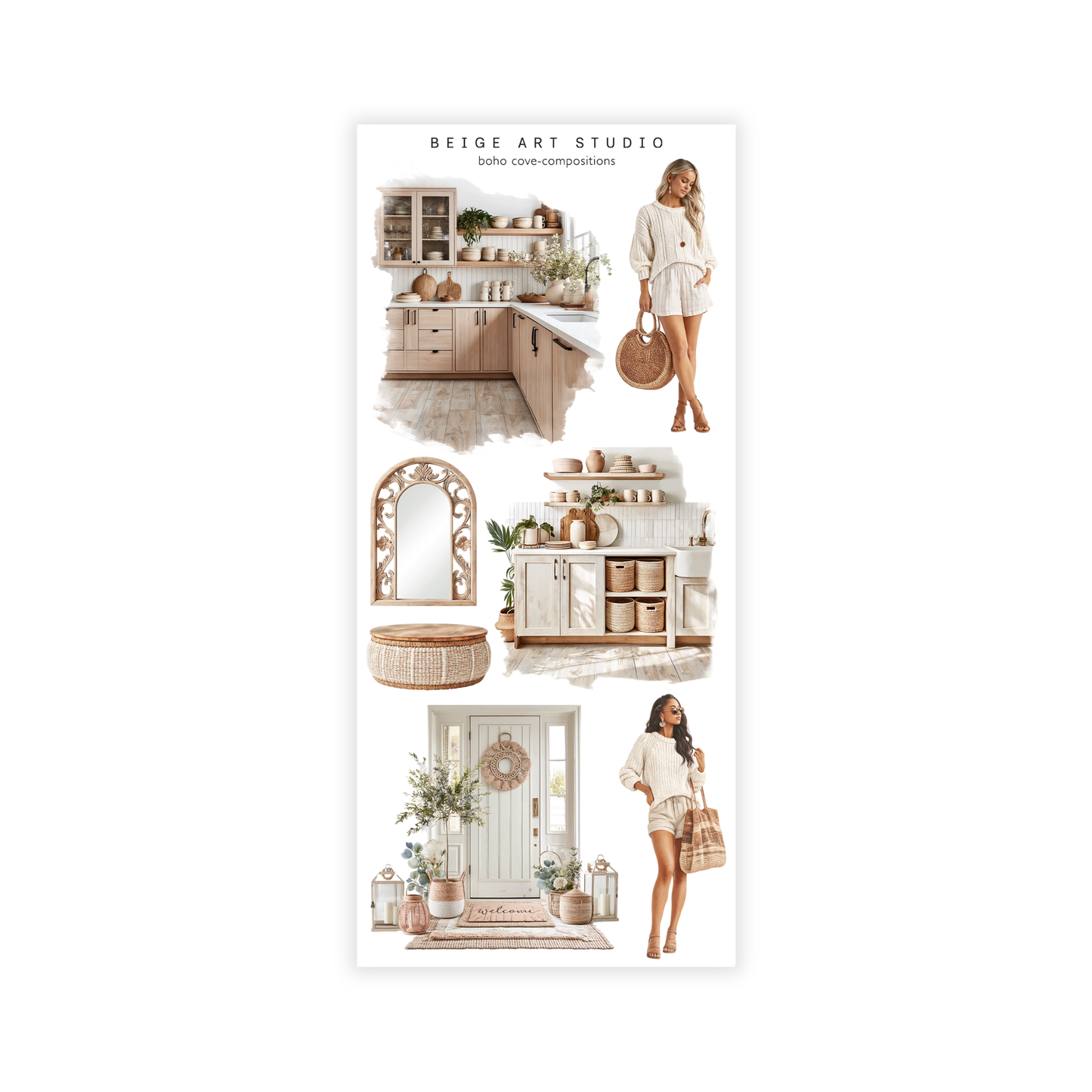 Boho Cove | Decorative Kit