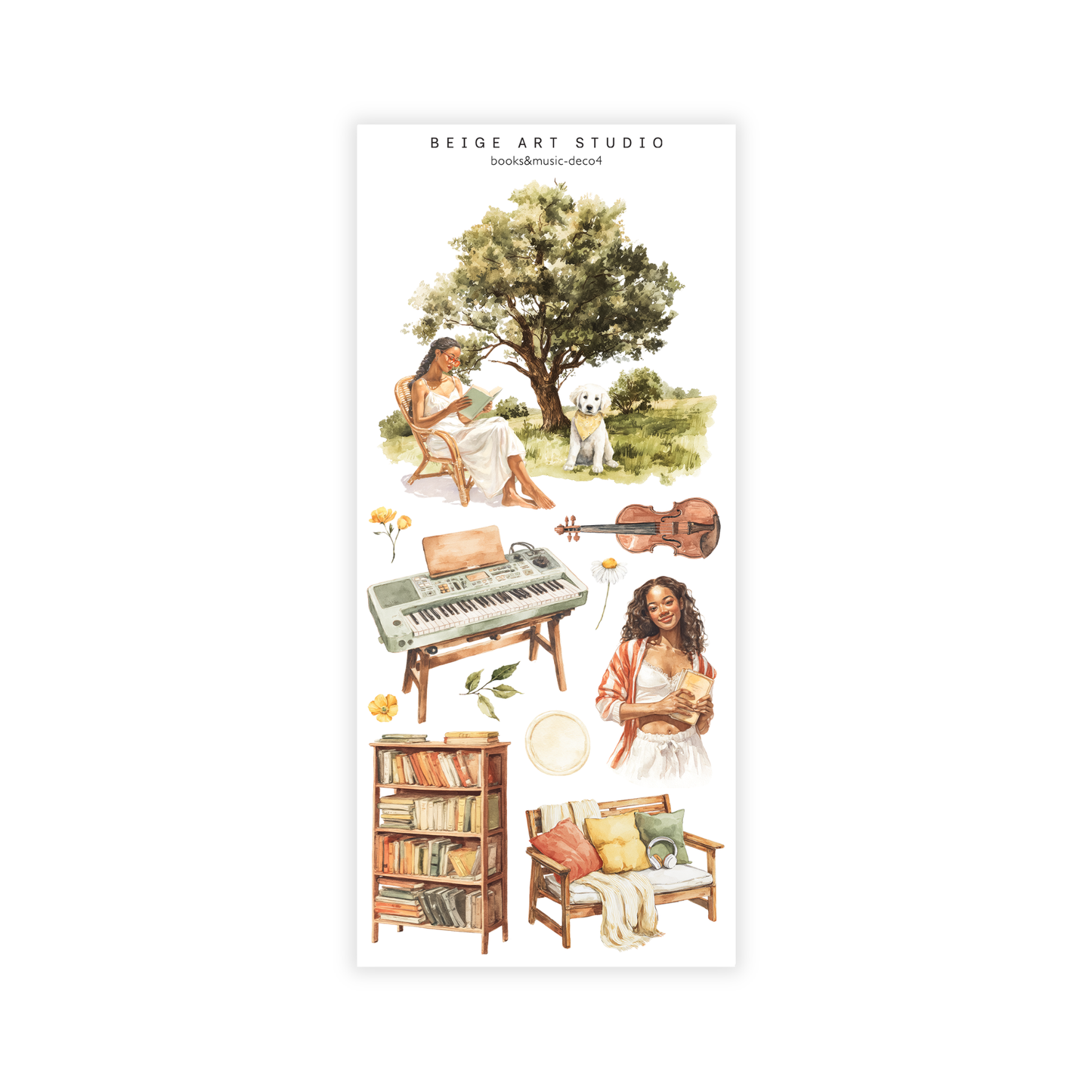 Books&Music | Decorative Kit
