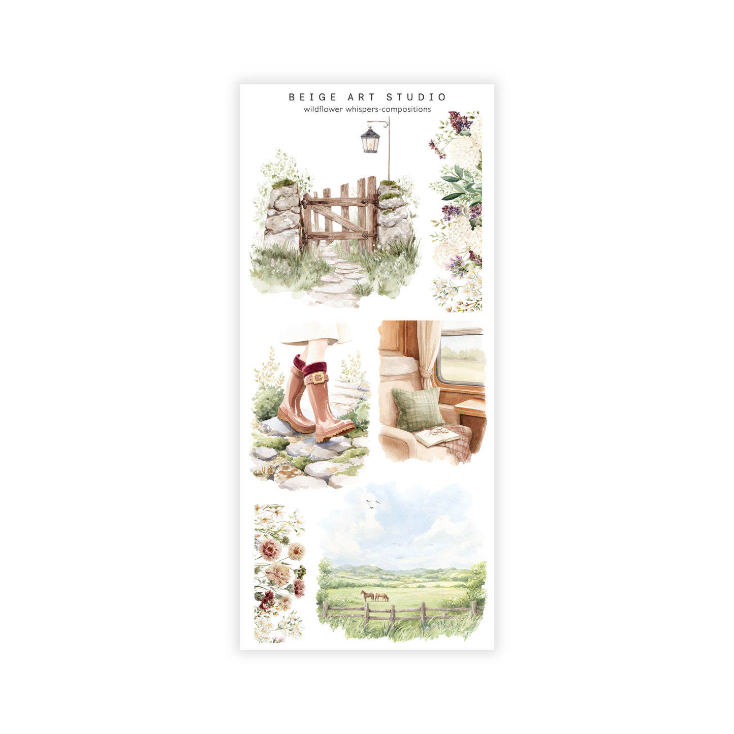 Wildflower Whispers | Decorative Kit