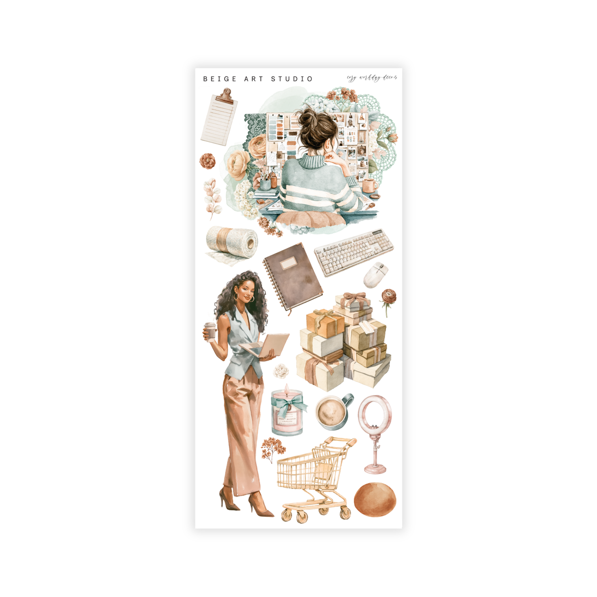Cozy Workday | Decorative Kit