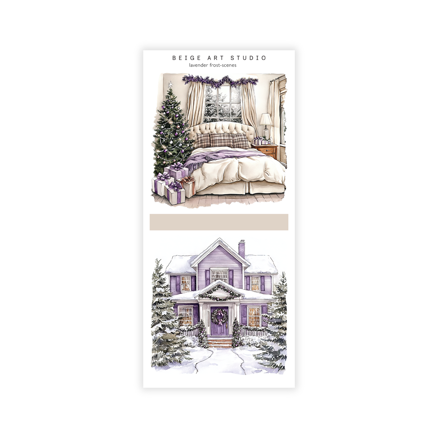 Lavender Frost| Decorative Kit