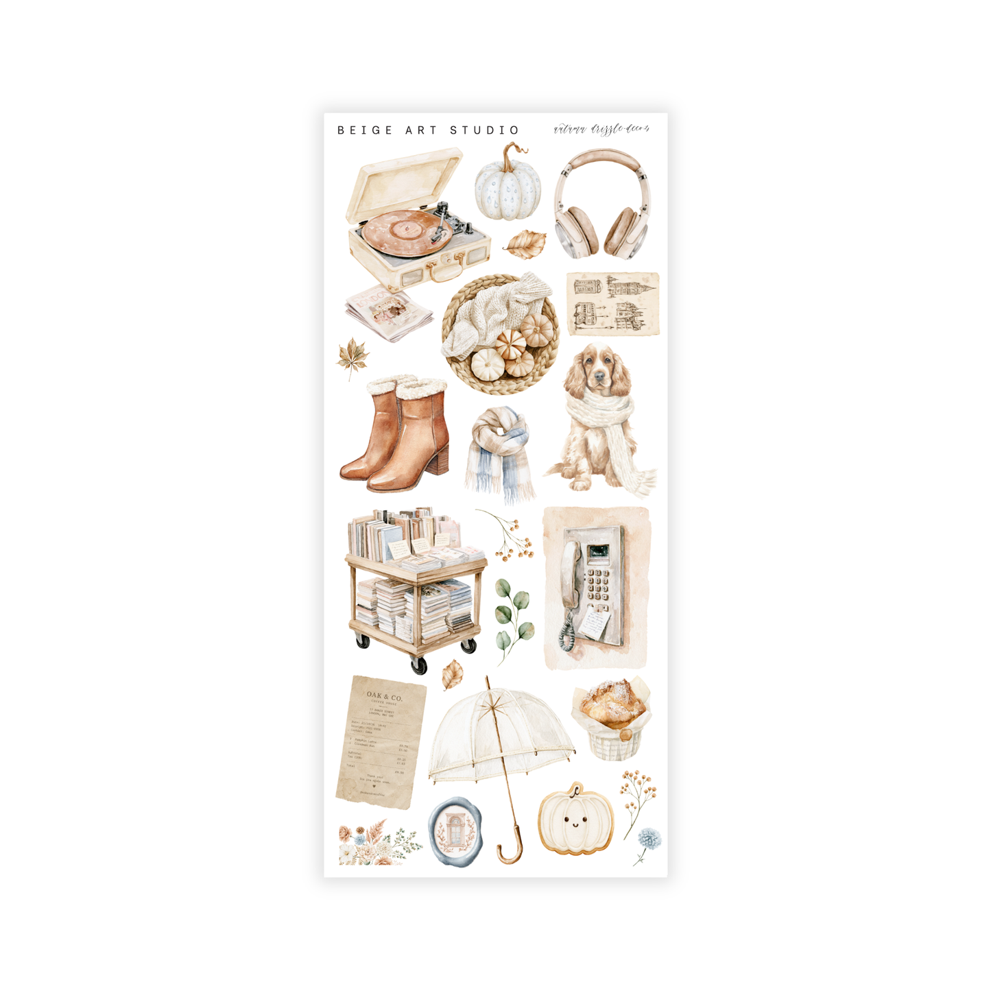 Autumn Drizzle | Decorative Kit