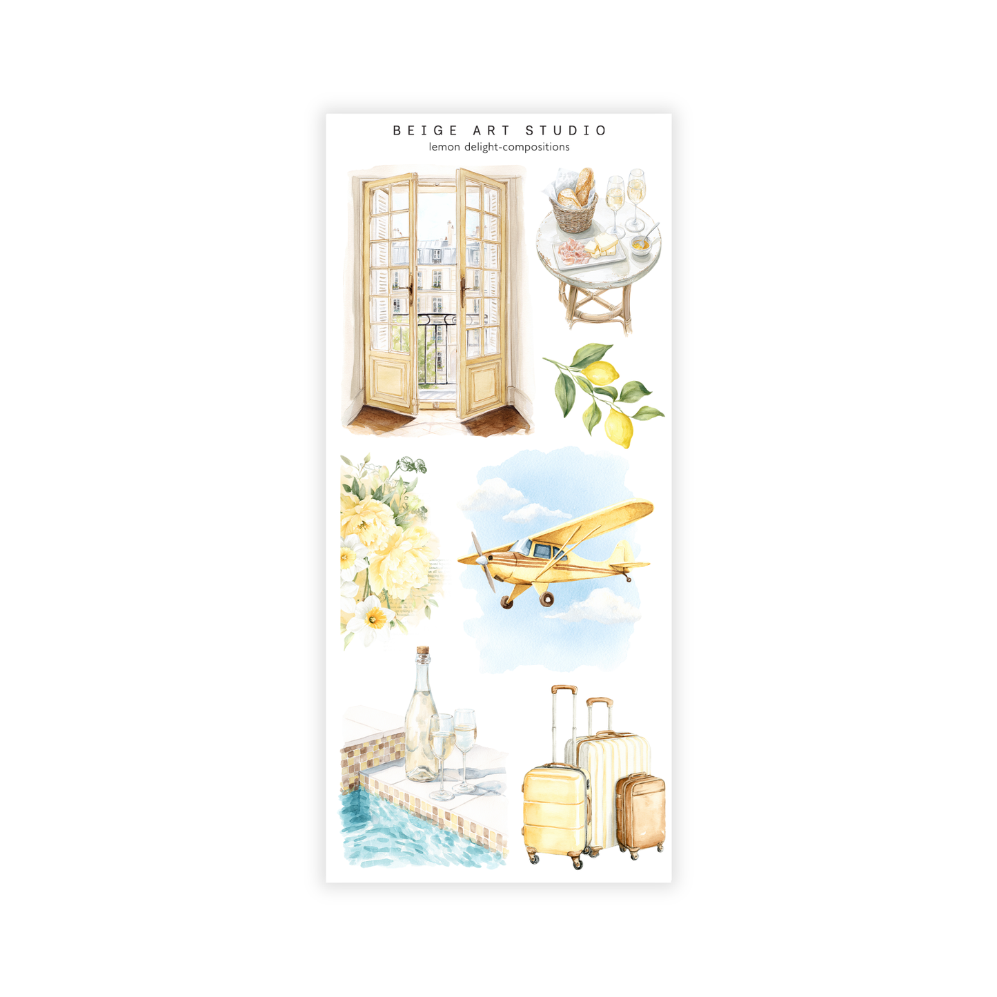 Lemon Delight | Decorative Kit