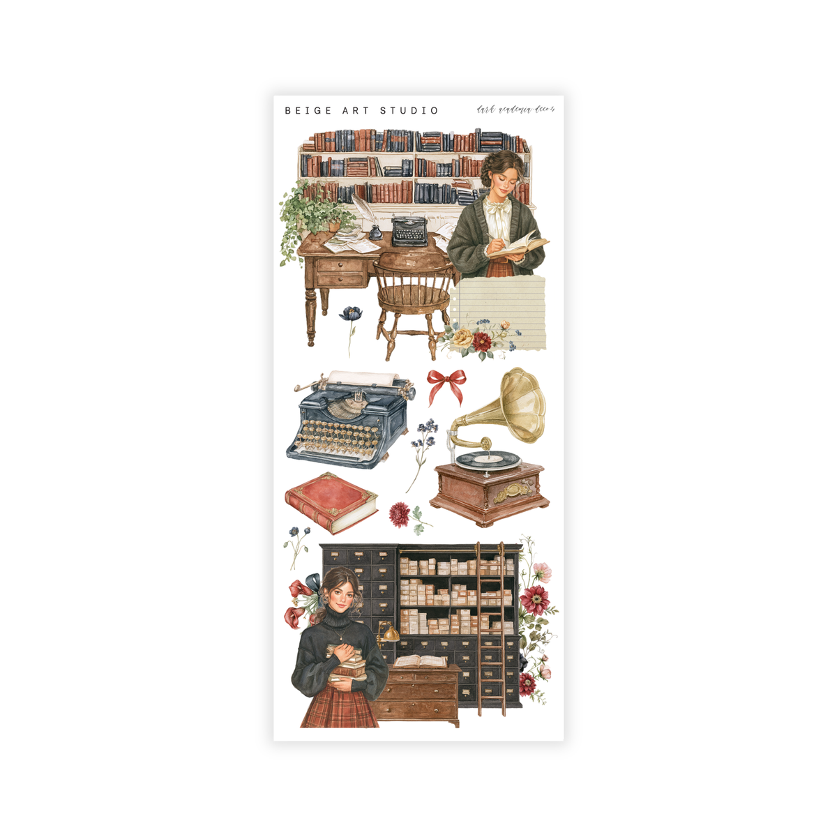 Dark Academia | Decorative Kit