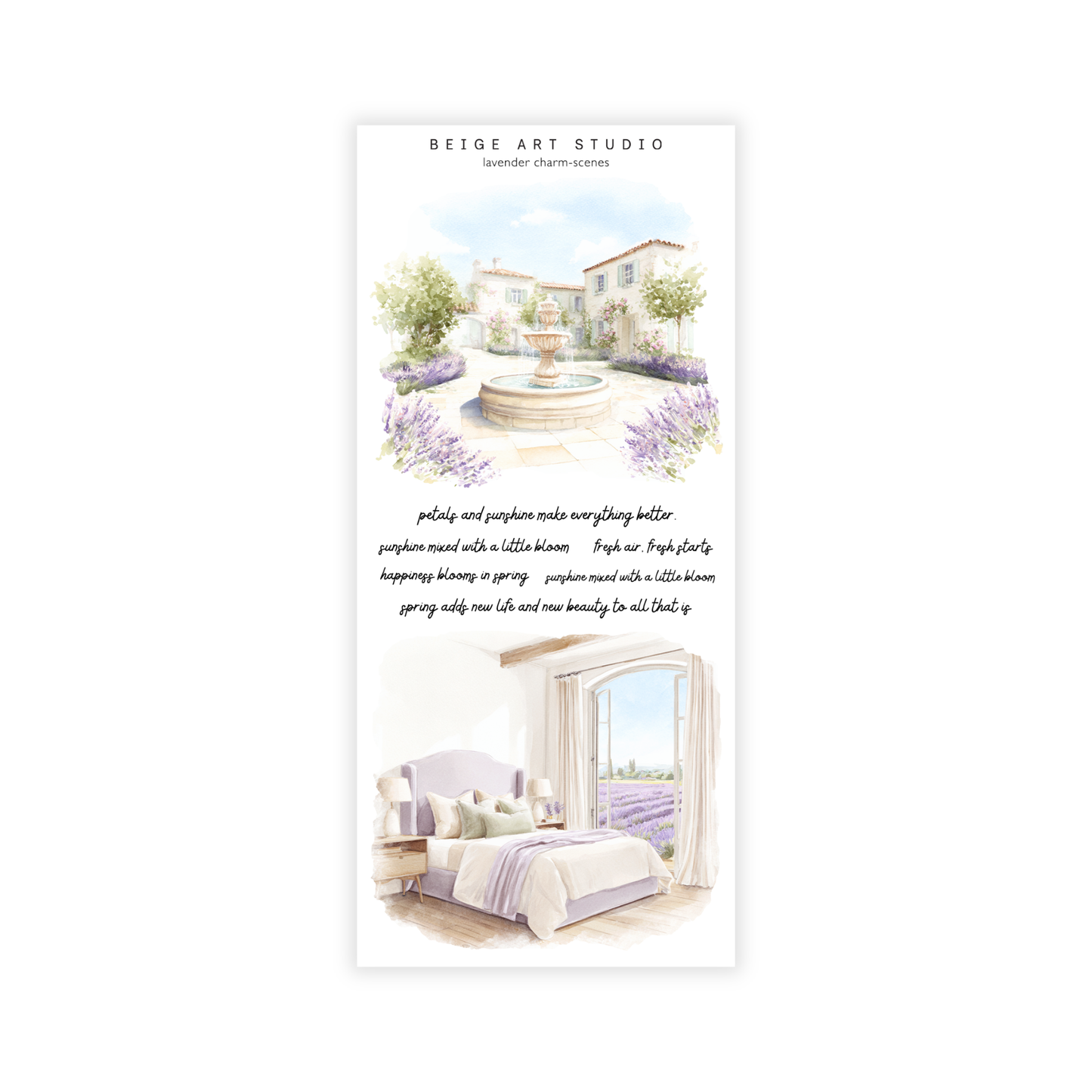 Lavender Charm | Decorative Kit
