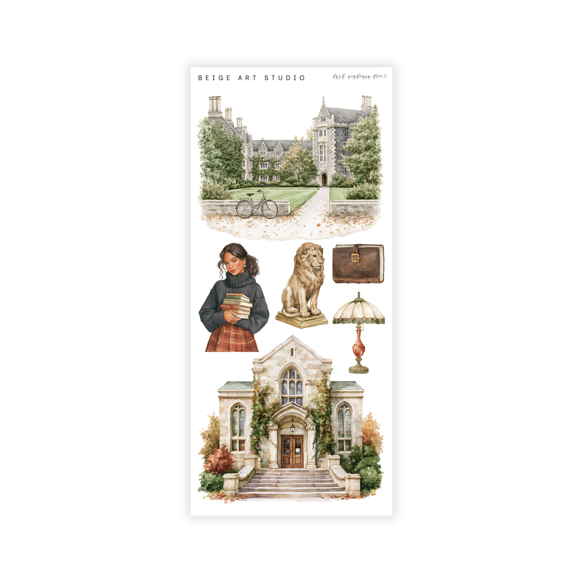 Dark Academia | Decorative Kit