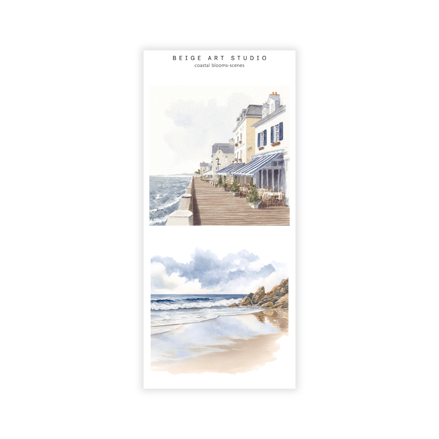 Coastal Blooms | Decorative Kit