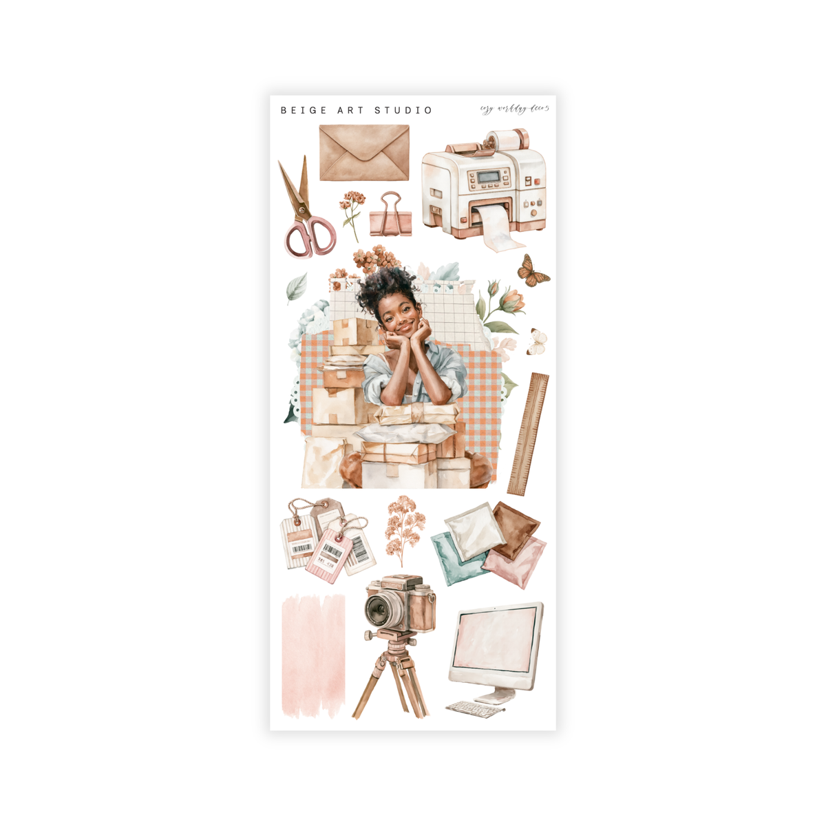 Cozy Workday | Decorative Kit