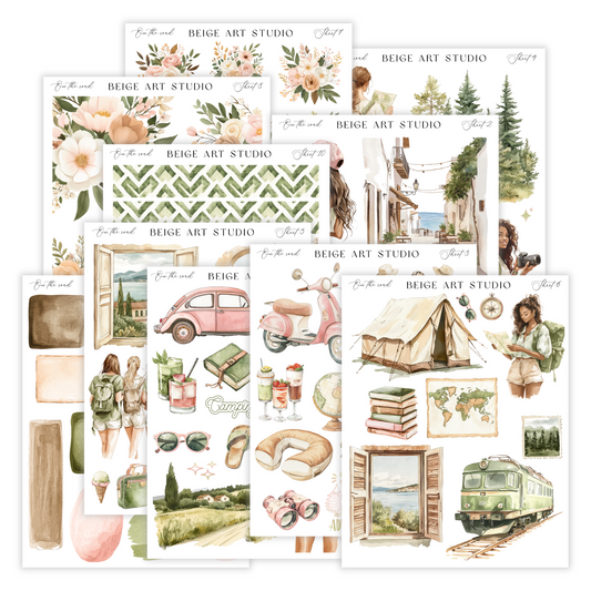 On The Road | Decorative Kit