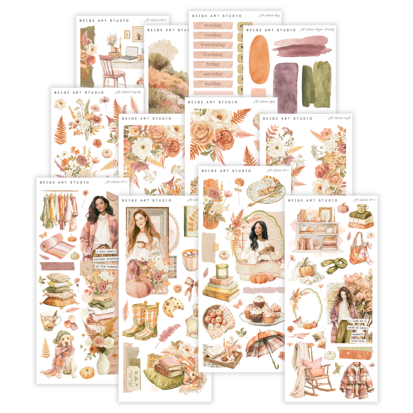 Soft Autumn | Decorative Kit