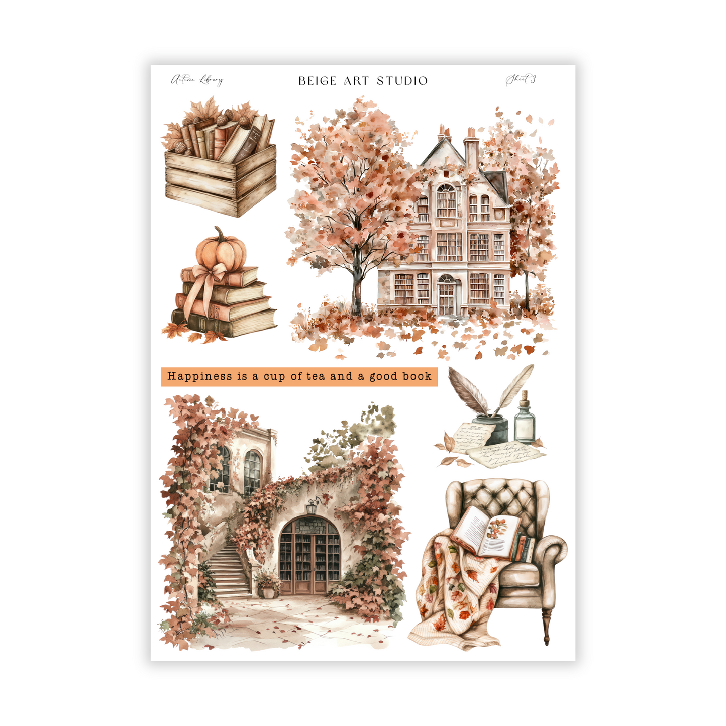 Autumn Library | Mini Kit