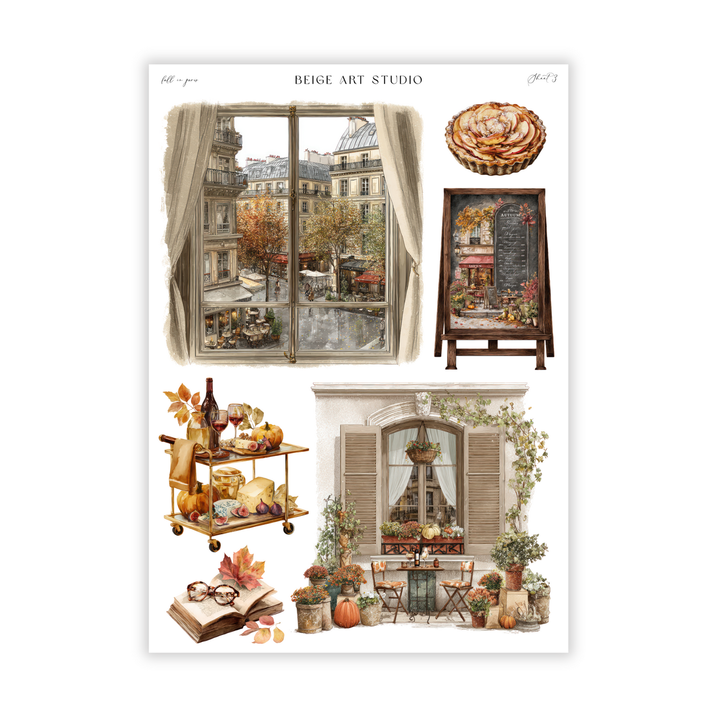 Fall In Paris | Mini Kit
