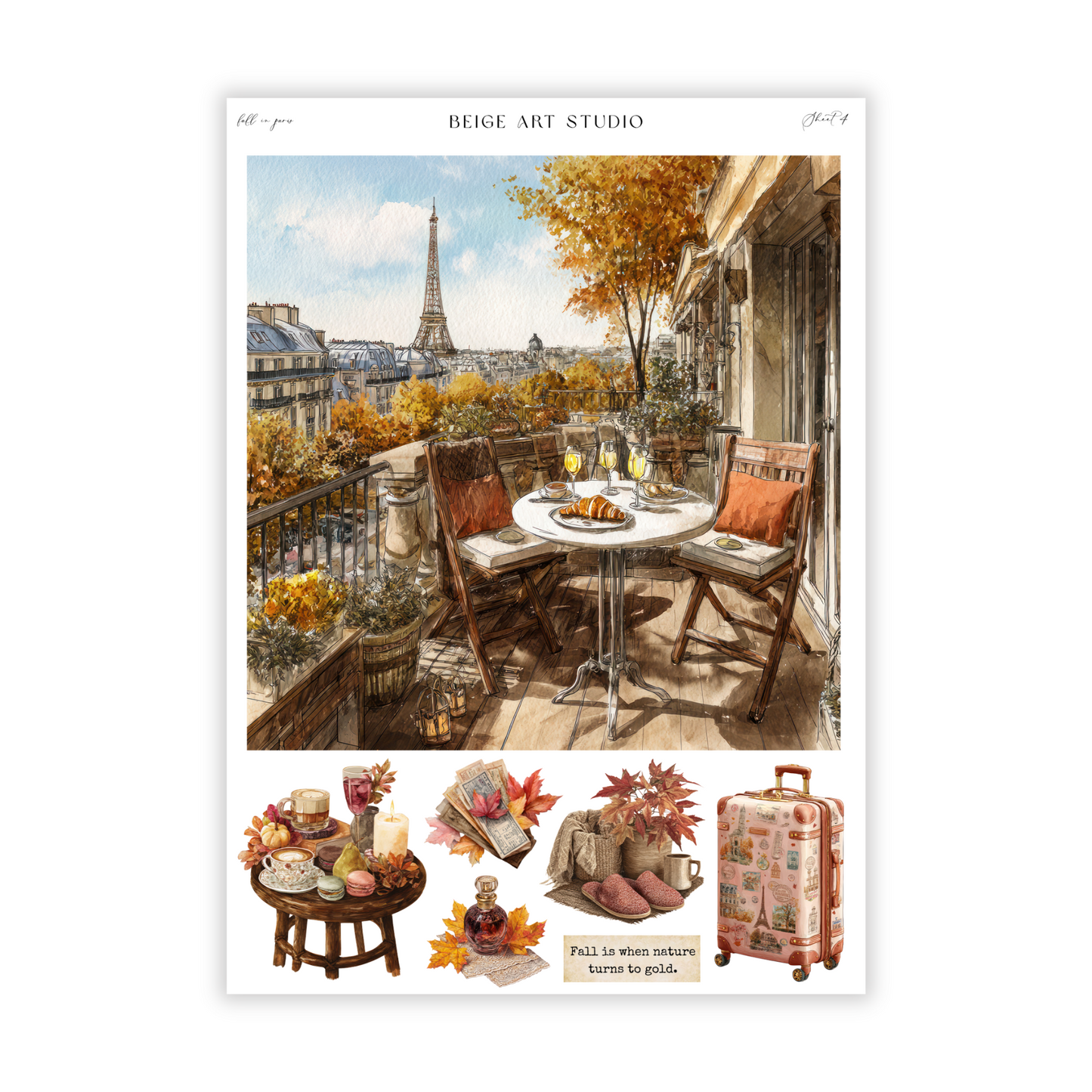 Fall In Paris | Mini Kit