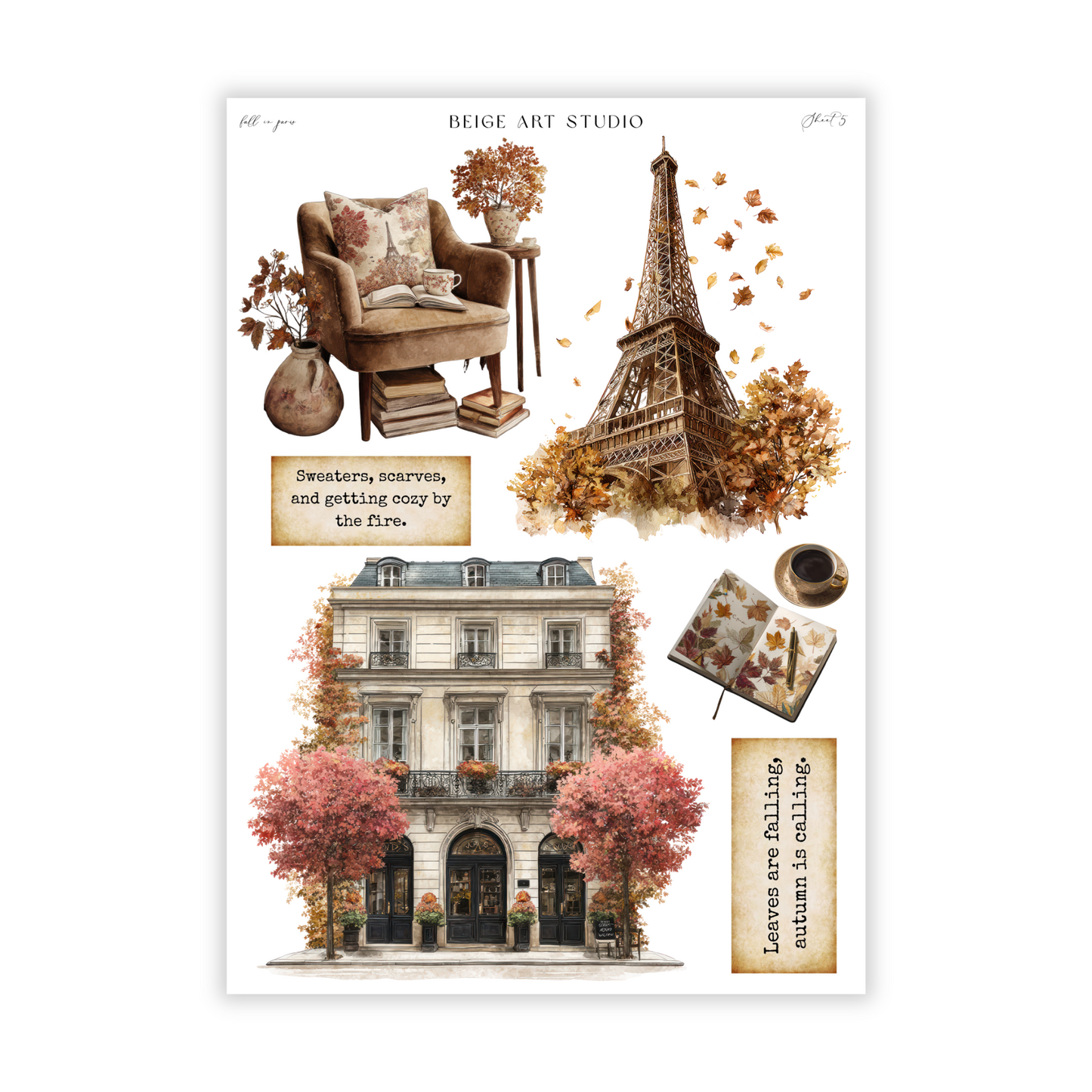 Fall In Paris | Mini Kit
