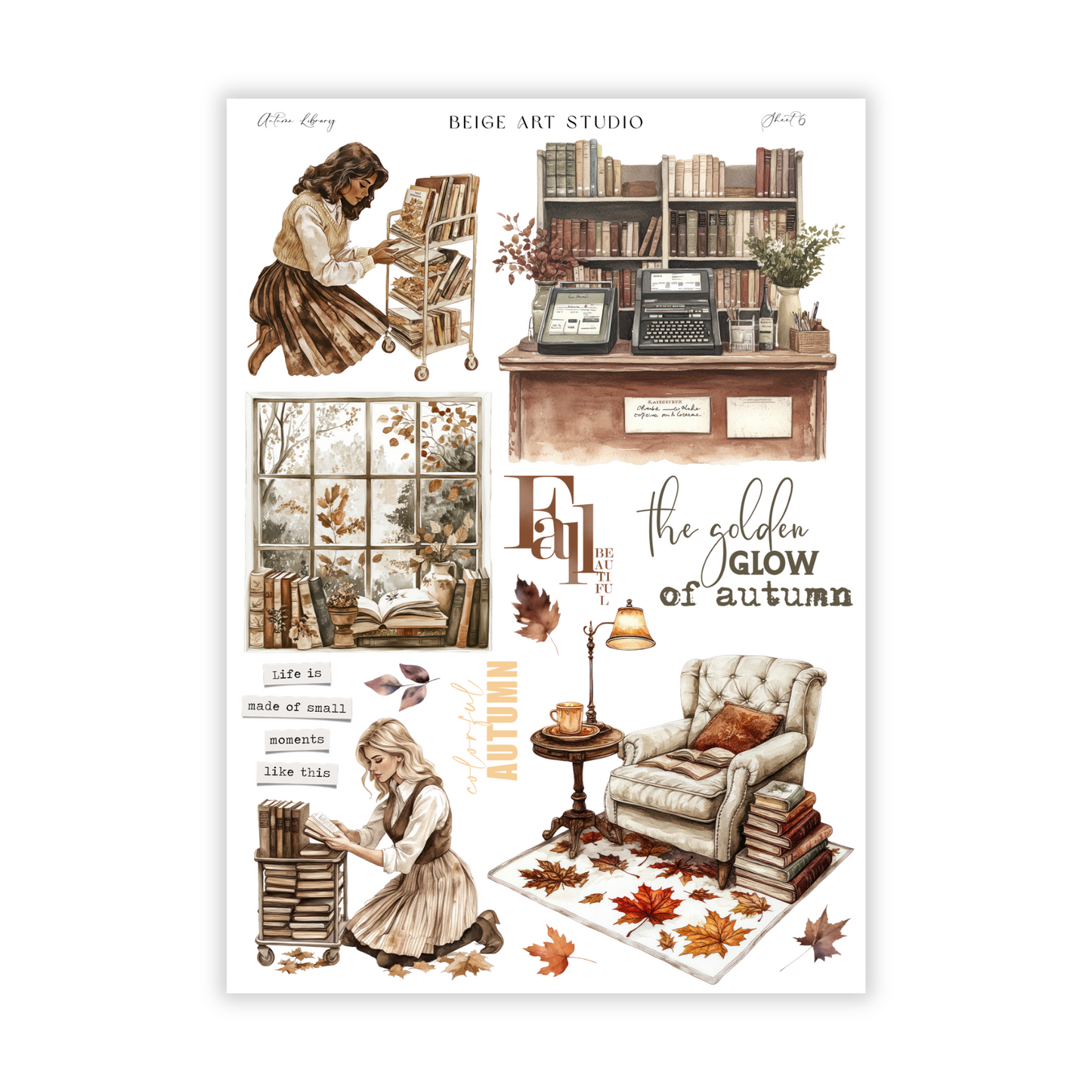Autumn Library | Mini Kit